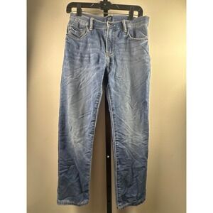 Gap Denim Boys 12 Husky Stretch Slim Jeans Medium Wash Blue 5-Pocket